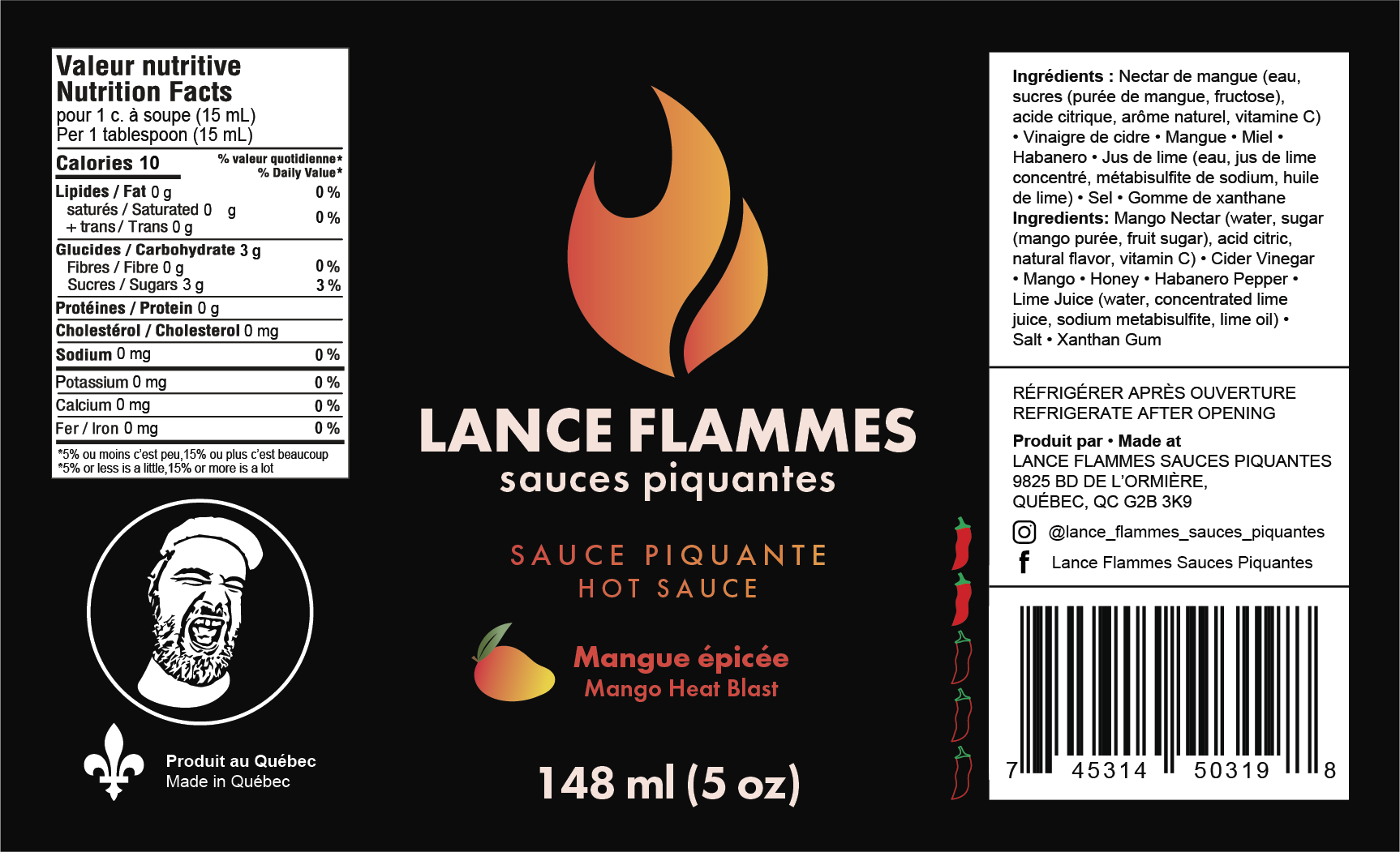 Sauce Mangue Épicée